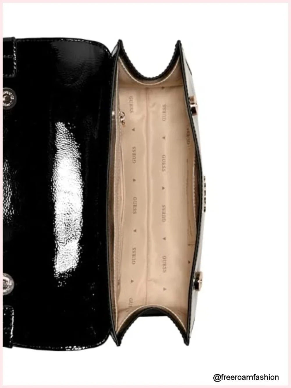 Top Handle Satchel Purse with Zip Closure and Gold Hardware